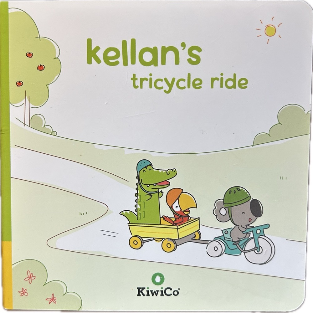 BUNDLE & SAVE🎉 Kellan’s Tricycle Ride KiwiCo Children's Book